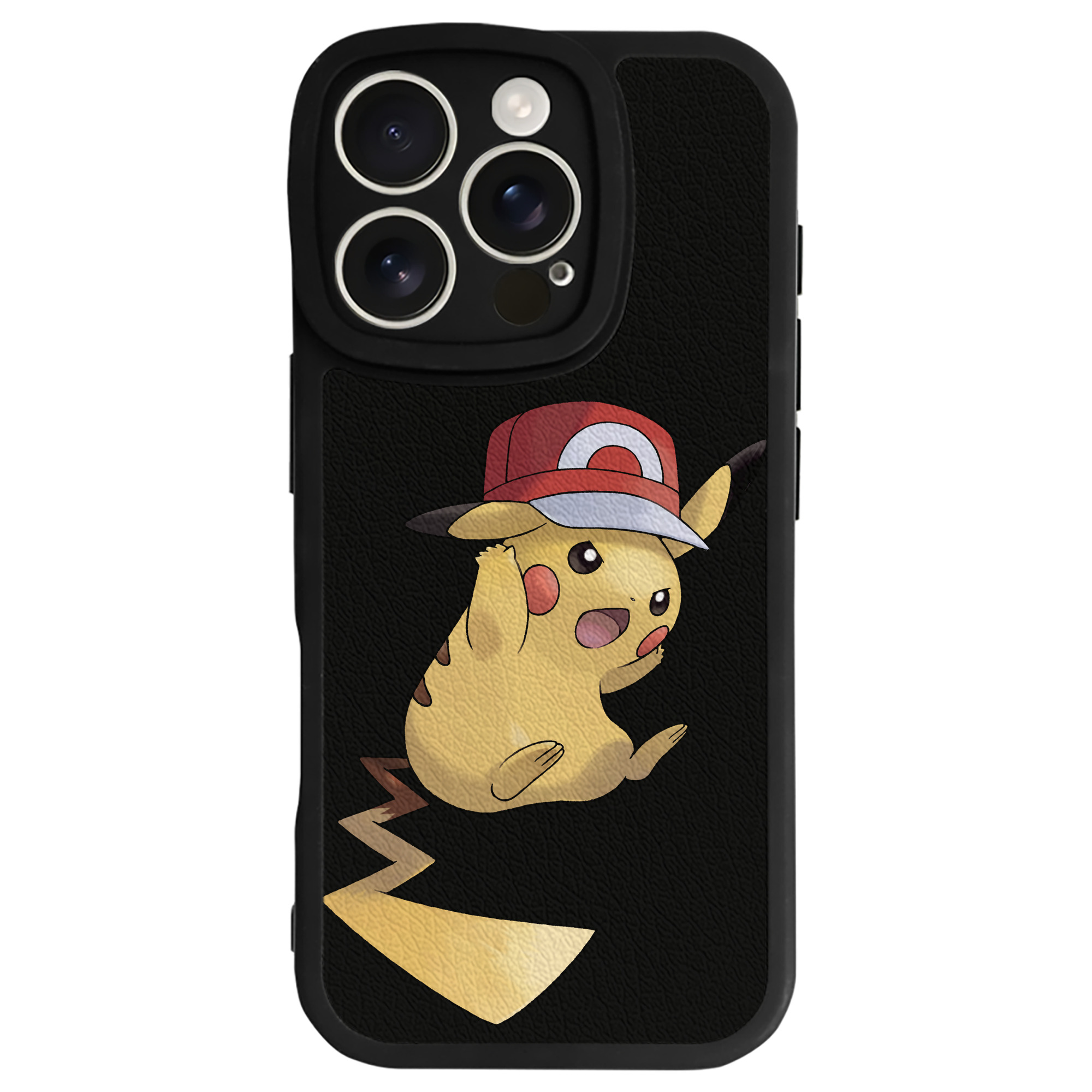 （画像用） ポケットモンスター Pokémon 【iPhone 16シリーズ対応】シリコンスマホケース（レザー調） 材質：シリコン